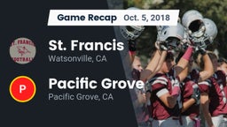 Recap: St. Francis  vs. Pacific Grove  2018