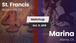 Matchup: St. Francis vs. Marina  2019