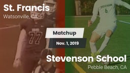 Matchup: St. Francis vs. Stevenson School 2019