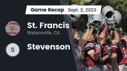 Recap: St. Francis  vs. Stevenson 2023