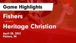 Fishers  vs Heritage Christian  Game Highlights - April 28, 2022
