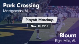 Matchup: Park Crossing High vs. Blount  2016