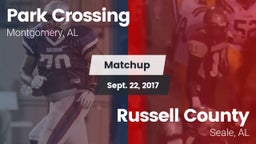 Matchup: Park Crossing High vs. Russell County  2017