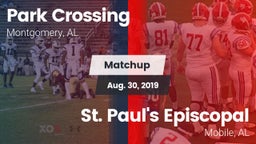 Matchup: Park Crossing High vs. St. Paul's Episcopal  2019