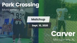 Matchup: Park Crossing High vs. Carver  2020