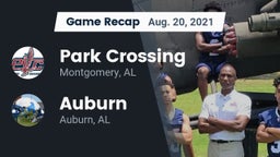 Recap: Park Crossing  vs. Auburn  2021