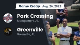 Recap: Park Crossing  vs. Greenville  2022