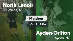 Matchup: North Lenoir vs. Ayden-Grifton  2016