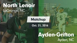 Matchup: North Lenoir vs. Ayden-Grifton  2016