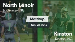 Matchup: North Lenoir vs. Kinston  2015