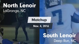 Matchup: North Lenoir vs. South Lenoir  2015