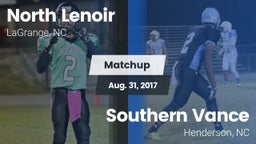 Matchup: North Lenoir vs. Southern Vance  2017