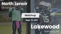 Matchup: North Lenoir vs. Lakewood  2017