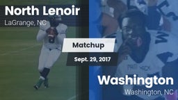 Matchup: North Lenoir vs. Washington  2017