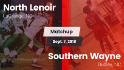 Matchup: North Lenoir vs. Southern Wayne  2018