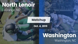 Matchup: North Lenoir vs. Washington  2019