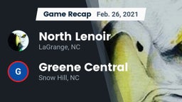 Recap: North Lenoir  vs. Greene Central  2021