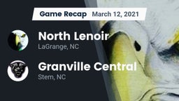 Recap: North Lenoir  vs. Granville Central  2021