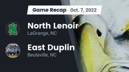 Recap: North Lenoir  vs. East Duplin  2022