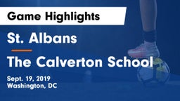 St. Albans  vs The Calverton School Game Highlights - Sept. 19, 2019