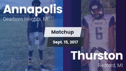 Matchup: Annapolis vs. Thurston  2017
