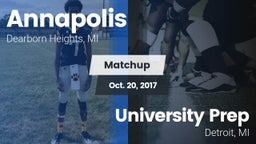 Matchup: Annapolis vs. University Prep  2017