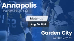 Matchup: Annapolis vs. Garden City  2018