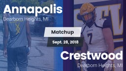 Matchup: Annapolis vs. Crestwood  2018