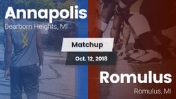 Matchup: Annapolis vs. Romulus  2018