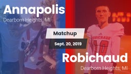 Matchup: Annapolis vs. Robichaud  2019