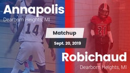 Matchup: Annapolis vs. Robichaud  2019