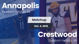 Matchup: Annapolis vs. Crestwood  2019