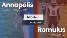 Matchup: Annapolis vs. Romulus  2019
