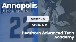Matchup: Annapolis vs. Dearborn Advanced Tech Academy 2019