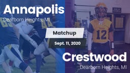 Matchup: Annapolis vs. Crestwood  2020