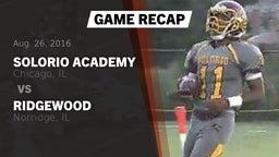 Recap: Solorio Academy vs. Ridgewood  2016