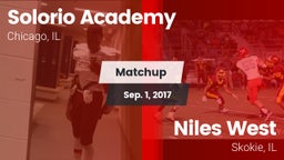 Matchup: Solorio Academy vs. Niles West  2016