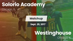 Matchup: Solorio Academy vs. Westinghouse  2016