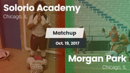Matchup: Solorio Academy vs. Morgan Park  2016
