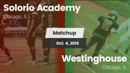 Matchup: Solorio Academy vs. Westinghouse  2019