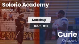 Matchup: Solorio Academy vs. Curie  2019