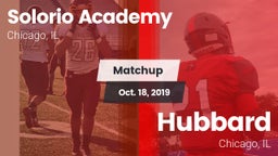 Matchup: Solorio Academy vs. Hubbard  2019