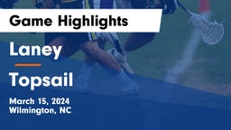 Laney  vs Topsail  Game Highlights - March 15, 2024