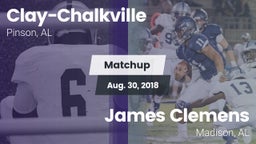 Matchup: Clay-Chalkville vs. James Clemens  2018