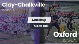 Matchup: Clay-Chalkville vs. Oxford  2018