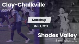 Matchup: Clay-Chalkville vs. Shades Valley  2019