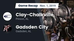 Recap: Clay-Chalkville  vs. Gadsden City  2019