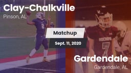 Matchup: Clay-Chalkville vs. Gardendale  2020