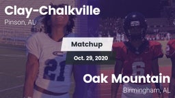 Matchup: Clay-Chalkville vs. Oak Mountain  2020