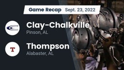 Recap: Clay-Chalkville  vs. Thompson  2022